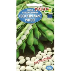 #1272 POLAN - Fazuľa Coco Nain Blanc Precoce 25g skorá