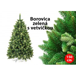 #1893 Borovica zelená s vetvičkou 150cm